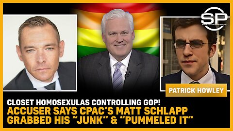 HOMOSEXUALS CONTROLLING GOP! ACCUSER Says CPAC’s Matt Schlapp Grabbed His “Junk” & “Pummeled It”