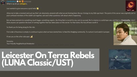 Leicester On Terra Rebels (LUNA Classic / UST)