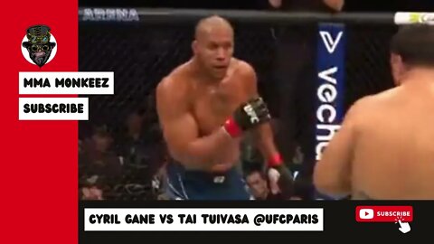 Cyril Gane Vs Tai Tuivasa WAR UFC Paris
