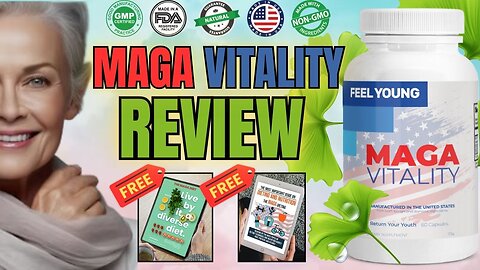 MAGA Vitality Review ⚠️ REALLY WORKS? ⚠️ MAGA Vitality reviews it works it is good AntiAging