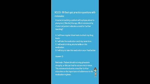 NCLEX- RN Professional standard quiz questions with rationals