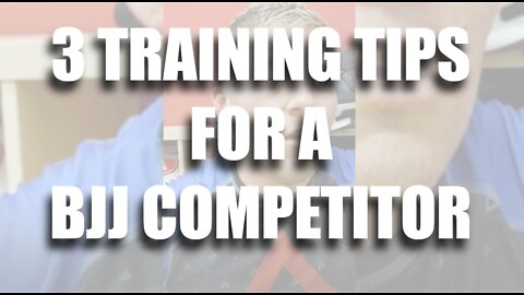 3 Jiu Jitsu Training Tips for Competition by Danielino_GB72