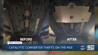 Catalytic converter thefts on the rise