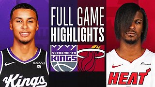 NBA Heat vs Kings 115 - 106 Highlights