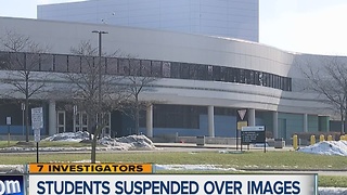 Students suspended over images