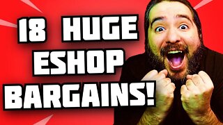 18 HUGE Nintendo Switch eShop BARGAINS! 18 YEARS OF QUBIC GAMES! | 8-Bit Eric