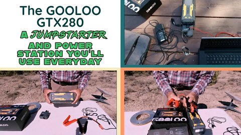 A jump starter AND power supply - the GOOLOO GTX280