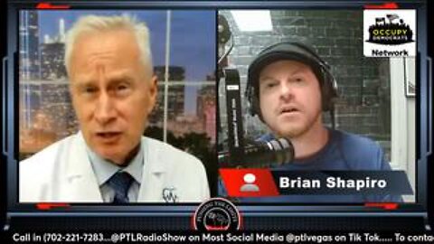 Dr Peter McCullough Discussing COVID Vaccine Safety w/ Brian Shapiro on the Occupy Democrats Network