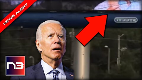 HAHA! Biden Looks Up and is INSTANTLY HUMILIATED In Wilmington, NC After Billboard Get Hacked