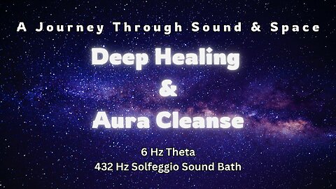 DEEP SPACE SOUND BATH - LIVE - thank you for 100 followers