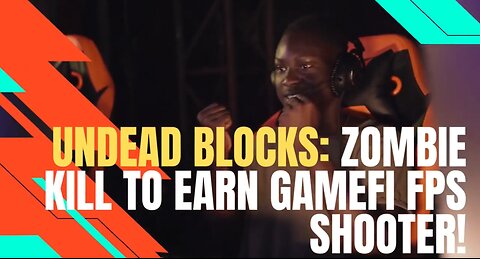 Undead Blocks: Zombie Kill to Earn Gamefi FPS Shooter! 🧟