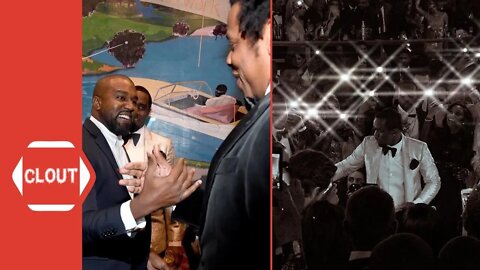 JAY-Z & Kanye West Reunite At Diddy's 50th Birthday Party!