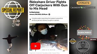 Rideshare Driver Fights Off Carjackers With A Gun To His Head... #VishusTv 📺