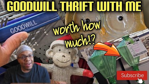 JOIN ME THRIFTING AT GOODWILL FOR MY HOME AND RESALE | IM A PART-TIME FLIPPER EARNING EXTRA MONEY!!