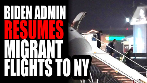 Biden Admin Resumes Sending Migrants to NY