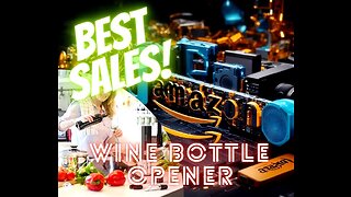 Wine bottle opener set for less than 20 euros - AMAZON BEST SALE !!!