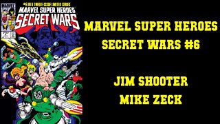 Secret Wars #6 - Cross-Over Mid-Point