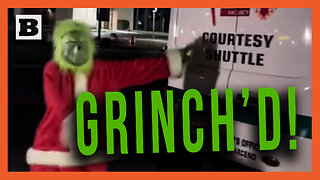 Grinch'd! Grinch Shows Up to Mock Woman Being Arrested Who Lied About Stolen Presents