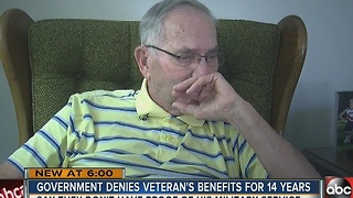 Government denies Veteran benefits for 14 years