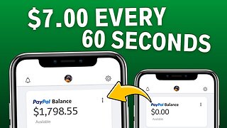 Earn $7.00 Every 60 Seconds By Just Watching Videos! | Make Money Online 2022