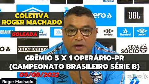 Coletiva Pós-Jogo - Grêmio 5 x 1 Operário-PR (Campeonato Brasileiro Série B 2022)