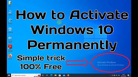 How to Activate Windows 10 FREE without any Software | Windows 10 Activate Kaise Kare 2023