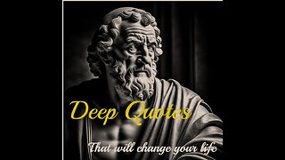 DEEP QUOTES from the greatest Thinkers ➤ [Listen Before Sleep]