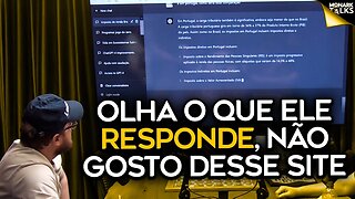 VINHETEIRO SE IRRITA COM CHAT GPT AO VIVO