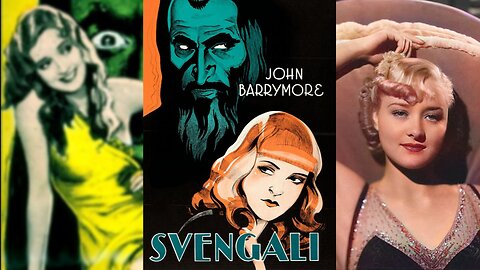 SVENGALI (1931) John Barrymore y Marian Marsh | Drama, Terror, Romance | blanco y negro