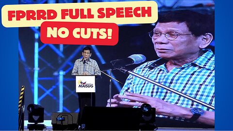 Former President Duterte Full Speech NO CUTS! Cebu Prayer Rally