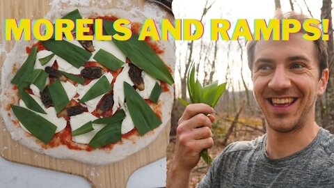 We Foraged Ramps and Morels for my Birthday Pizza!