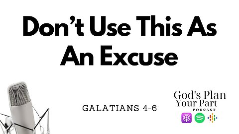 Galatians 4-6 | Confronting Legalism and Embracing Spirit-Led Life