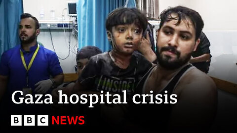 Gaza hospitals turn away the injured as fuel supplies run out - BBC News