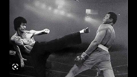 Bruce Lee and Muhammad Ali's training style