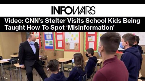 Video: CNN’s Stelter Visits School Kids Being Taught How To Spot ‘Misinformation’