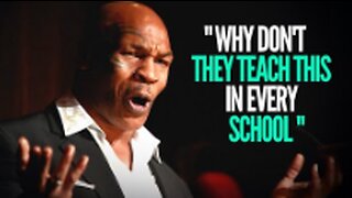 Mike Tyson's Advice Will Leave You SPEECHLESS - One of the Most Eye Opening Speeches