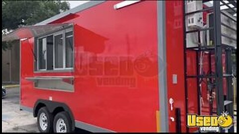 2023 16' Kitchen Food Concession Trailer with Pro-Fire Suppression for Sale in Texas