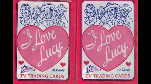I Love Lucy TV Trading Cards (1991, Pacific Trading Cards) -- What's Inside