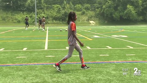 Maryland's top-ranked 9-year-old sprinter raises funds to compete in AAU Junior Olympics