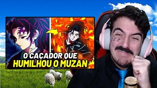 PASTOR REACT CAÇADOR QUE QUASE MATOU O MUZAN E FOI BANIDO POR ISSO EM DEMON SLAYER KIMETSU NO YAIBA