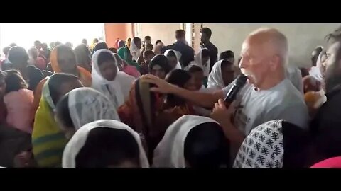 DAY TWO OF THE INDIA FIRE CRUSADE 2MIN OF AFRICAN DELVERANCE