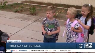 First day of school at Mesa Public Schools