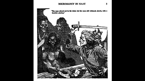 "Necromancy in Naat" by Clark Ashton Smith