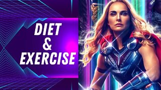 Natalie Portman's diet and exercise changes for Thor Love and Thunder Jane Foster's dieting strategy
