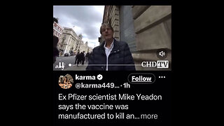 Dr. Mike Yeadon, former VP of Pfizer