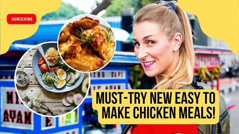 😊😋❤️‍🔥3 Fun Ways to Make A Globally Inspired Chicken Meals! 😊😋❤️‍🔥