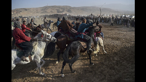 Buzkashi The sport that uses dead goats as the ball.