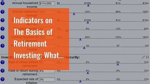Indicators on The Basics of Retirement Investing: What You Need to Know You Should Know