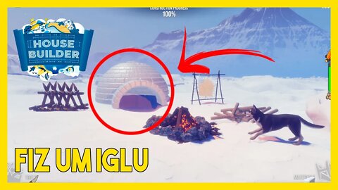 CONSTRUI UM IGLU NO HOUSE BUILDER #house_builder