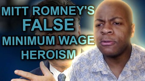 Mitt Romney's False Minimum Wage Heroism